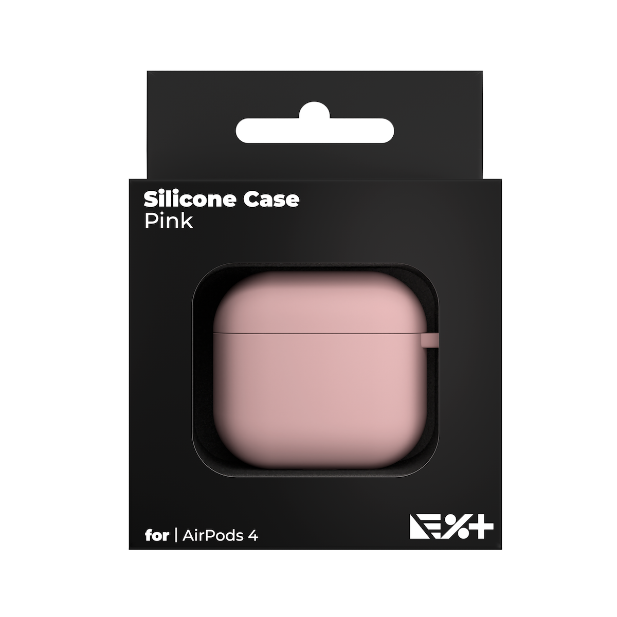Next One silikonski ovitek za škatlico Airpods 4 - roza - iSTYLE SI