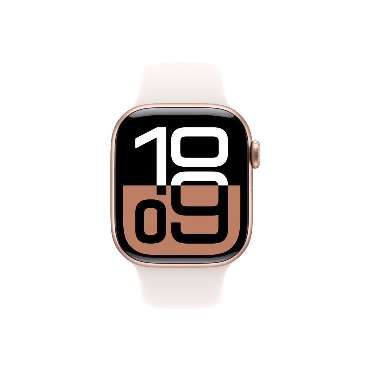 Odprta embalaža - Apple Watch S10 GPS 42mm Rose Gold with Light Blush Sport Band - M/L