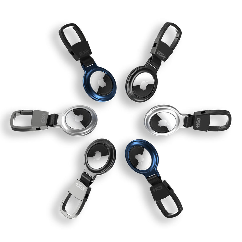 NEXT ONE AirTag Magnetic Aluminium Key Carabiner Silver - iSTYLE SI
