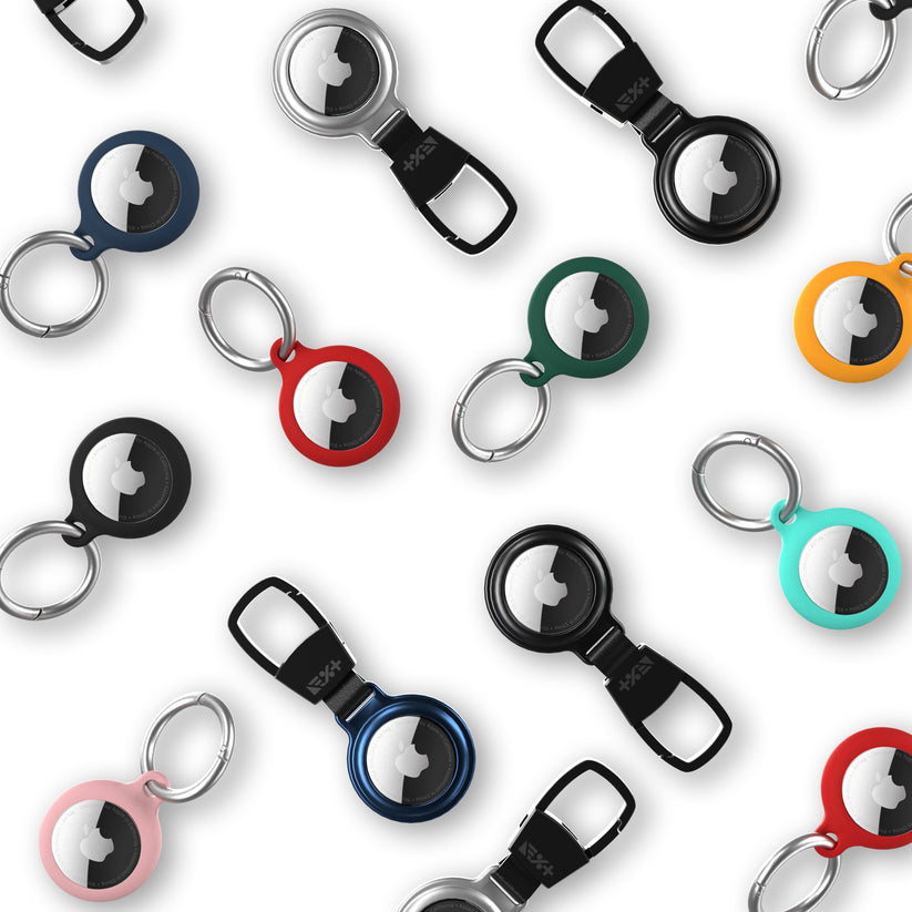 NEXT ONE AirTag Magnetic Aluminium Key Carabiner Silver - iSTYLE SI