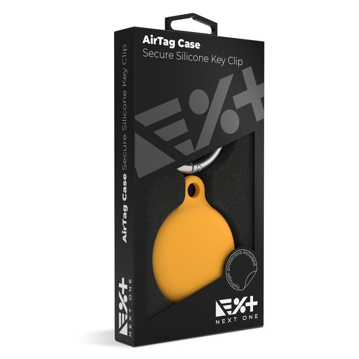 Next One silikonski obesek za AirTag - Orange - iSTYLE SI