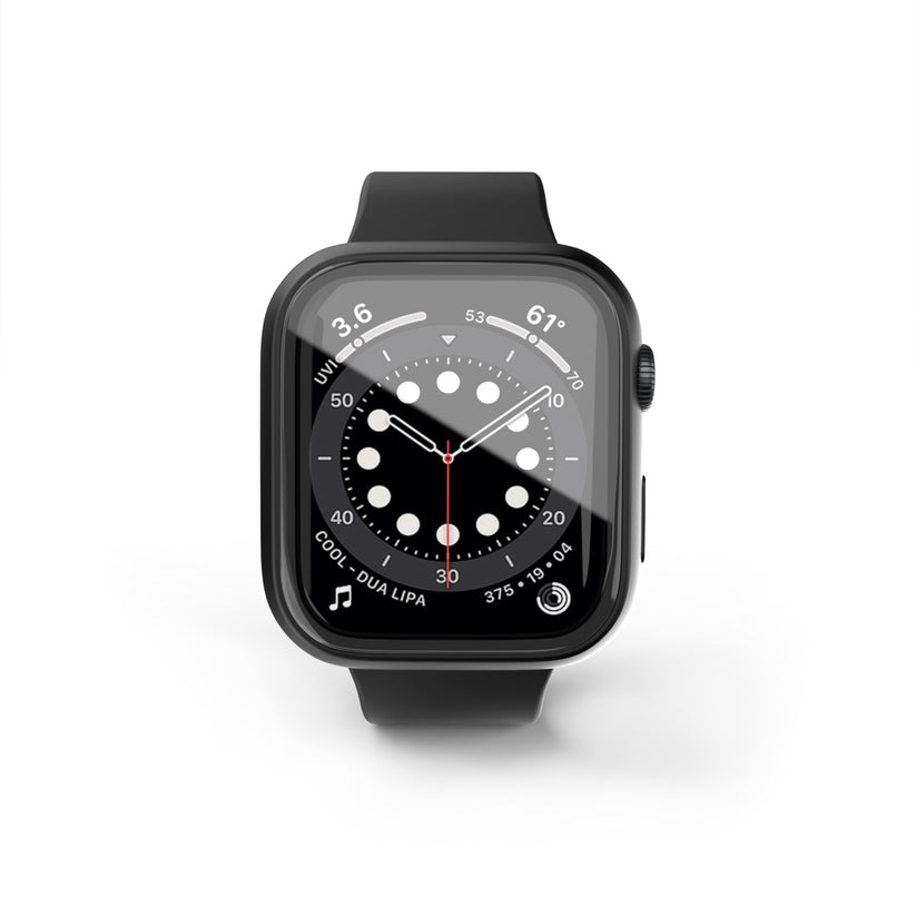 Next One Glass Case za Apple Watch 40 mm - črna - iSTYLE SI