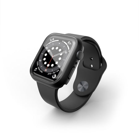 Next One Glass Case za Apple Watch 44 mm - črna