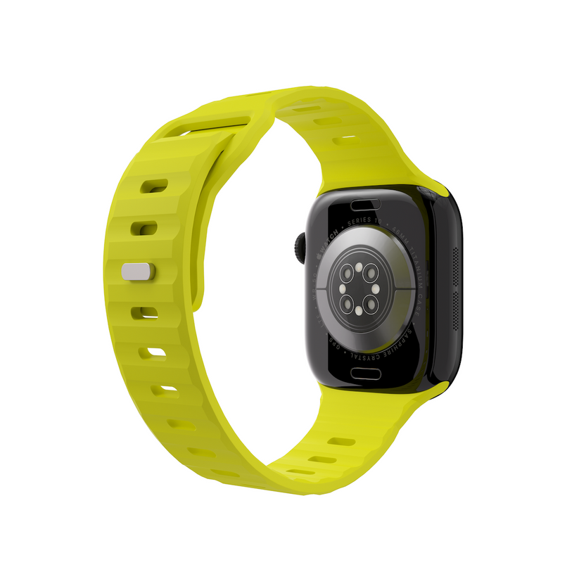 Next One silikonski pašček Active Band za Apple Watch 40/41/42 mm - fluorescentna - iSTYLE SI