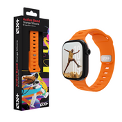 Next One silikonski pašček Active Band za Apple Watch 40/41/42 mm - oranžna - iSTYLE SI