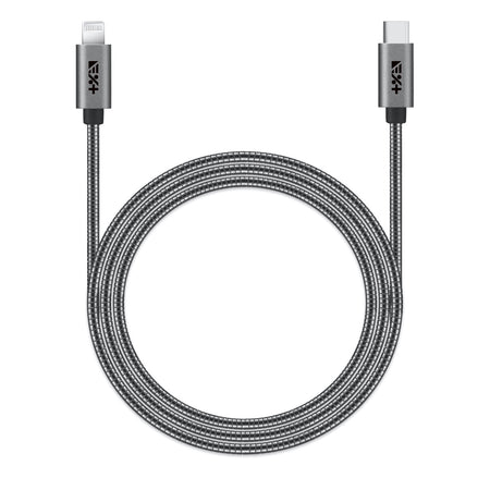 Next One USB-C to Lightning 1.2 M Metalic Cable - vesoljno siva