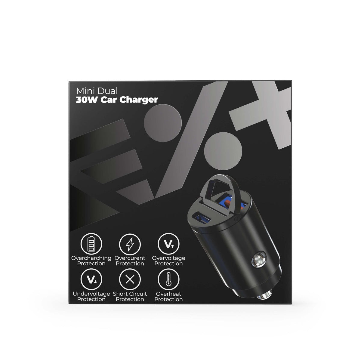 Next One Mini dual 30 W avtopolnilec - iSTYLE SI