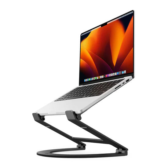 TwelveSouth Curve Flex stojalo za MacBook - črna - iSTYLE SI