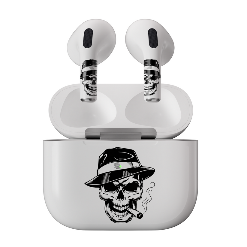 Next One ArtSkin nalepka za Airpods 3. generacija - lobanja - iSTYLE SI