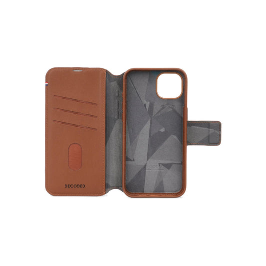 Decoded Usnjen snemljiv ovitek za iPhone 15 Pro - Tan - iSTYLE SI