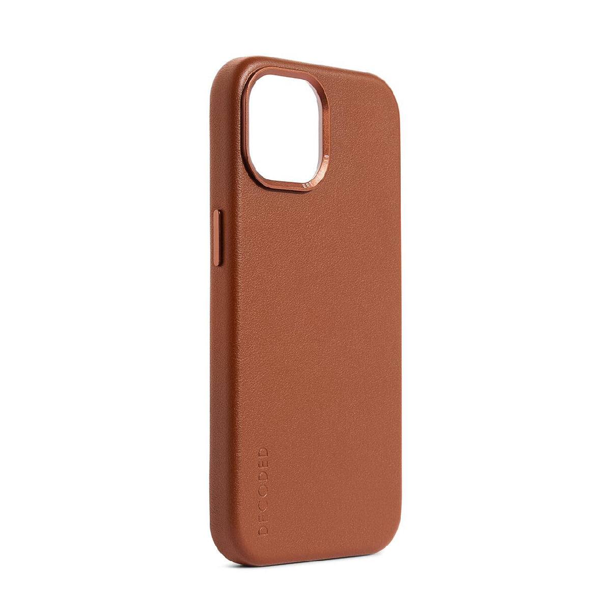 Decoded usnjeni ovitek za iPhone 15 - Tan - iSTYLE SI
