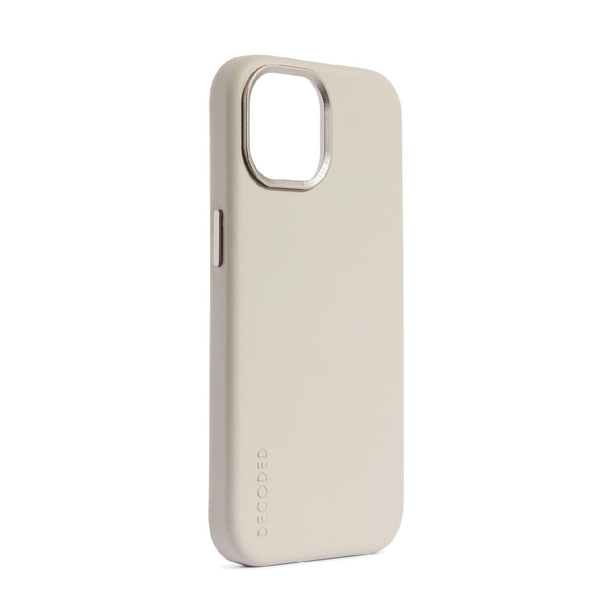 Decoded usnjeni ovitek za iPhone 15 - bež - iSTYLE SI