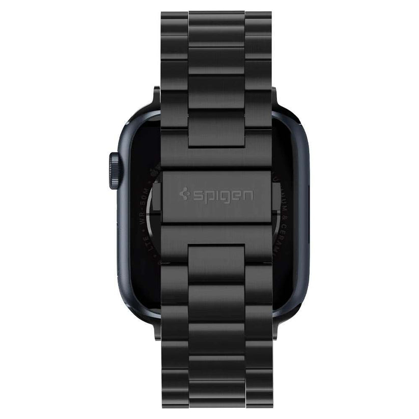Spigen Modern Fit pašček za Apple Watch 45 mm - črna - iSTYLE SI