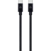 Dviced USB-C na USB-C tkan kabel 3 m - črna - iSTYLE SI