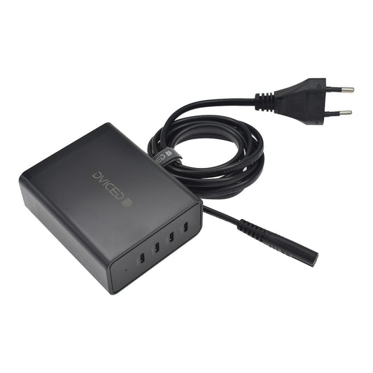Dviced polnilnik 140W GaN 4x USB-C - črna - iSTYLE SI