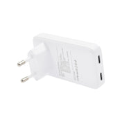 Dviced stenski adapter 45W GaN 2x USB-C - bela - iSTYLE SI
