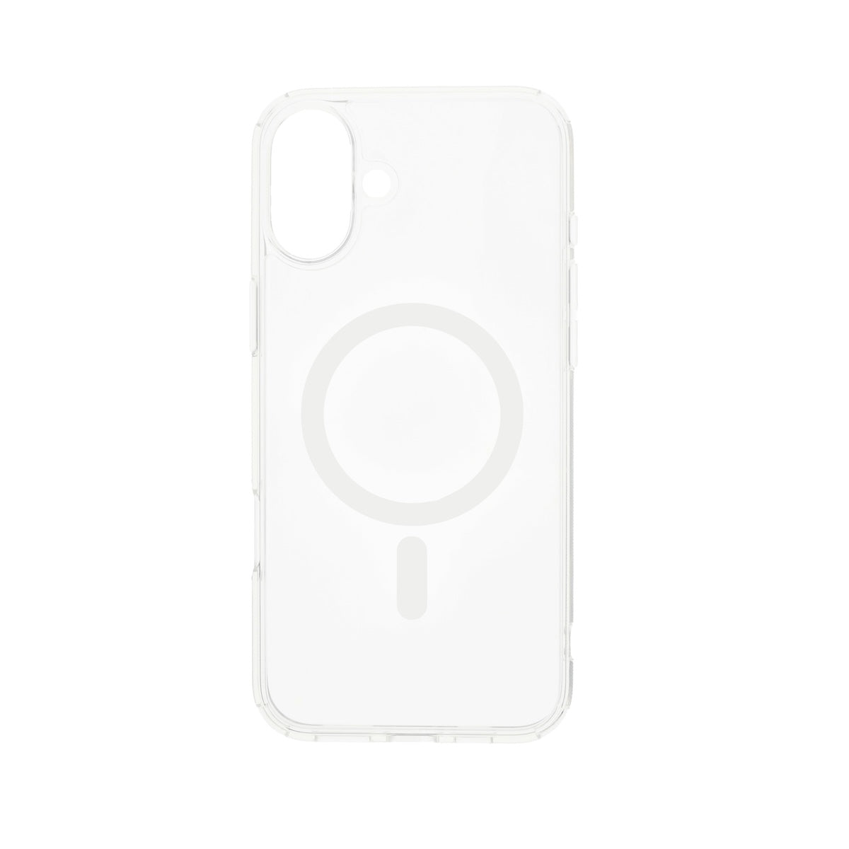 Dviced prozorni ovitek za iPhone 16 z MagSafe - bela - iSTYLE SI