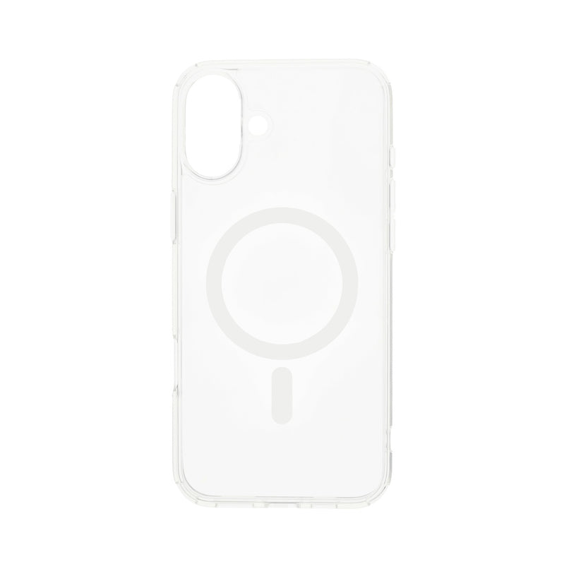 Dviced prozorni ovitek za iPhone 16 Plus z MagSafe - bela - iSTYLE SI
