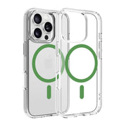 Dviced prozorni ovitek za iPhone 16 Pro z MagSafe - zelena - iSTYLE SI