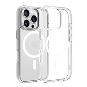 Dviced prozorni ovitek za iPhone 16 Pro z MagSafe - bela - iSTYLE SI