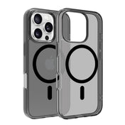 Dviced zatemnjen prozorni ovitek za iPhone 16 Pro z MagSafe - črna - iSTYLE SI