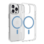 Dviced prozorni ovitek za iPhone 16 Pro Max z MagSafe - modra - iSTYLE SI