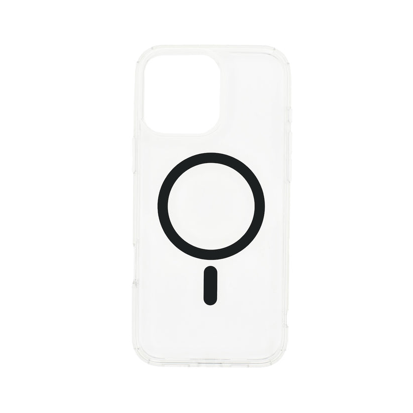 Dviced prozorni ovitek za iPhone 16 Pro Max z MagSafe - črna - iSTYLE SI