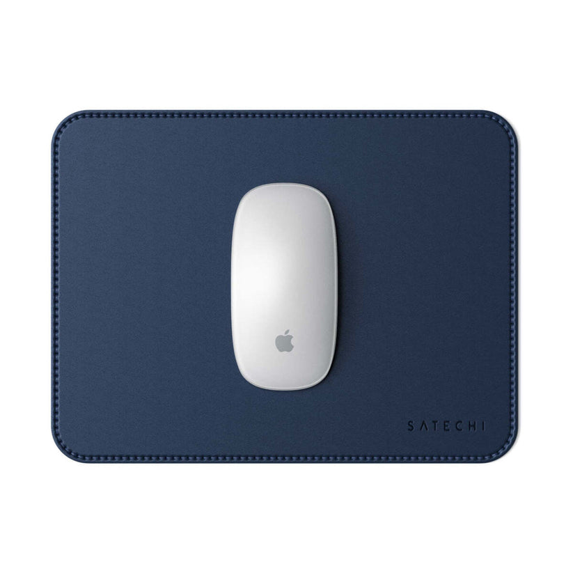 Satechi Eco Leather Mouse Pad - Blue - iSTYLE SI