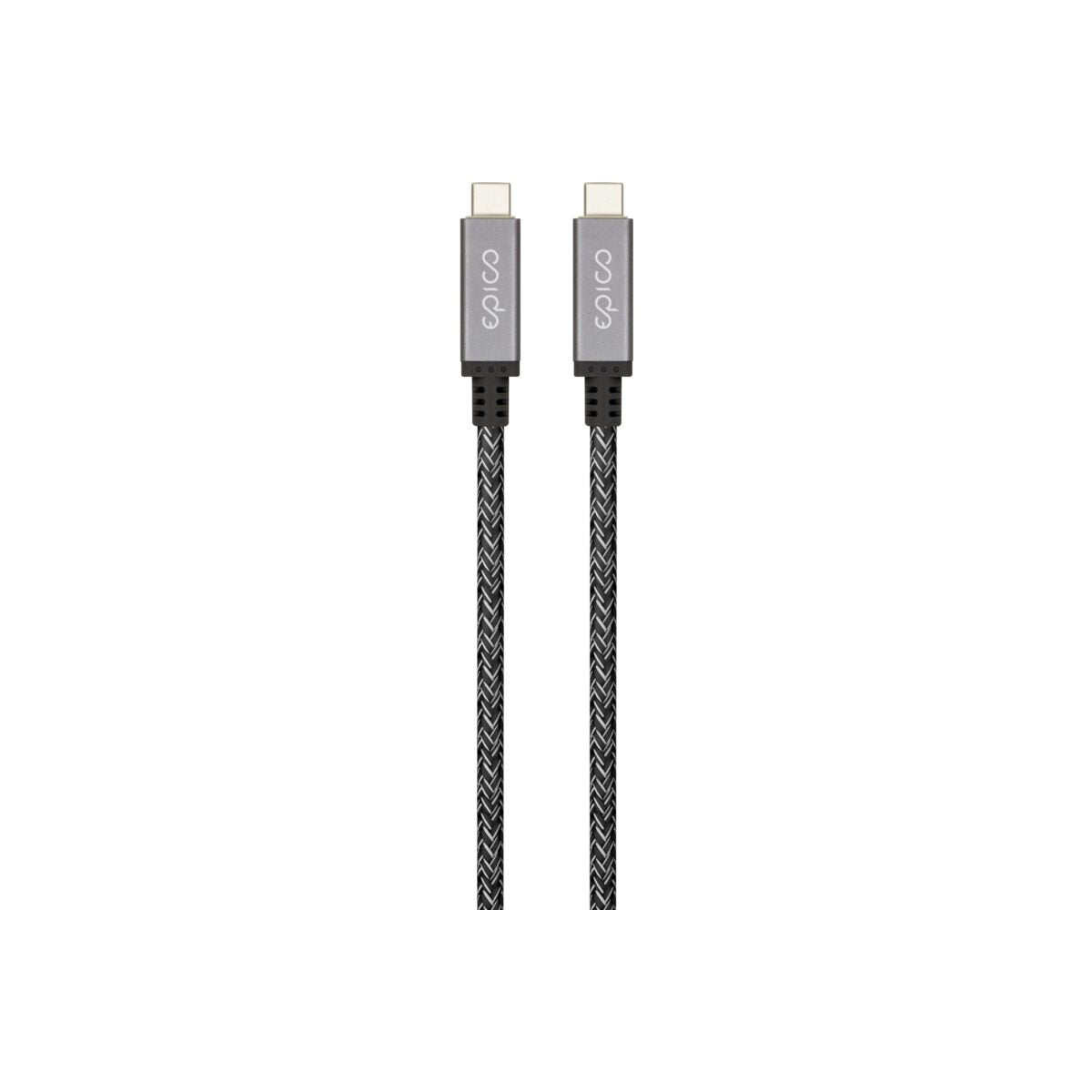 EPICO Braided Thunderbolt 4 (USB-C) kabel - vesoljno siva - iSTYLE SI