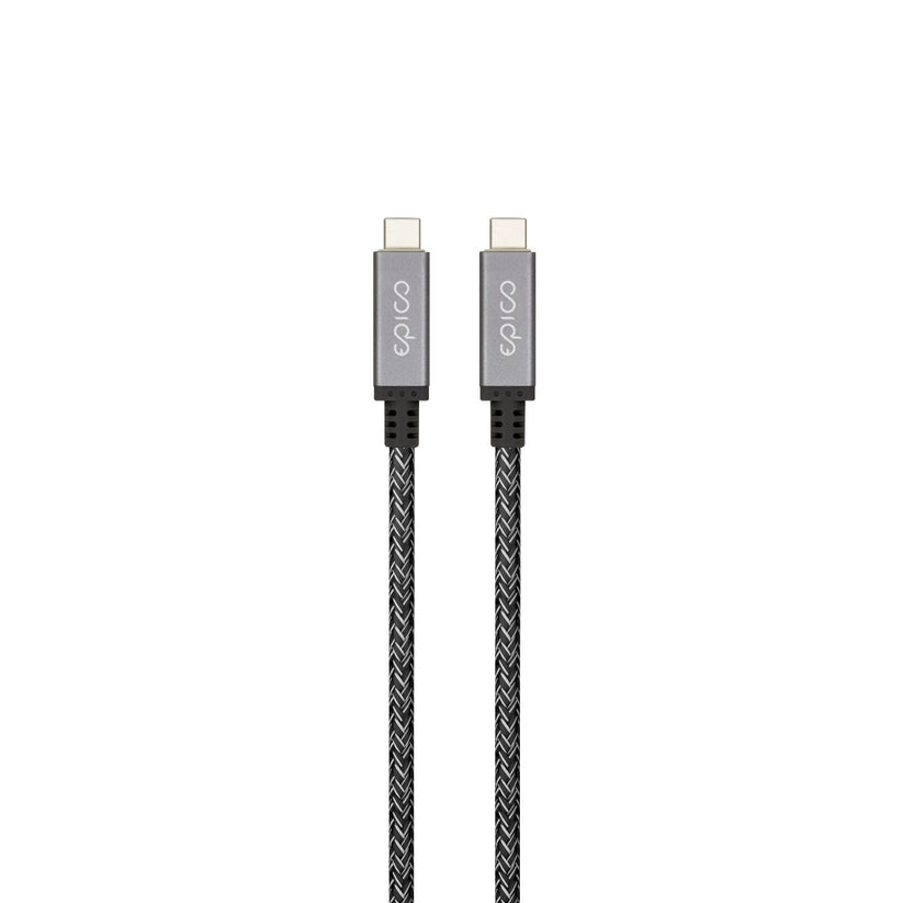 EPICO Braided Thunderbolt 4 (USB-C) kabel - vesoljno siva - iSTYLE SI