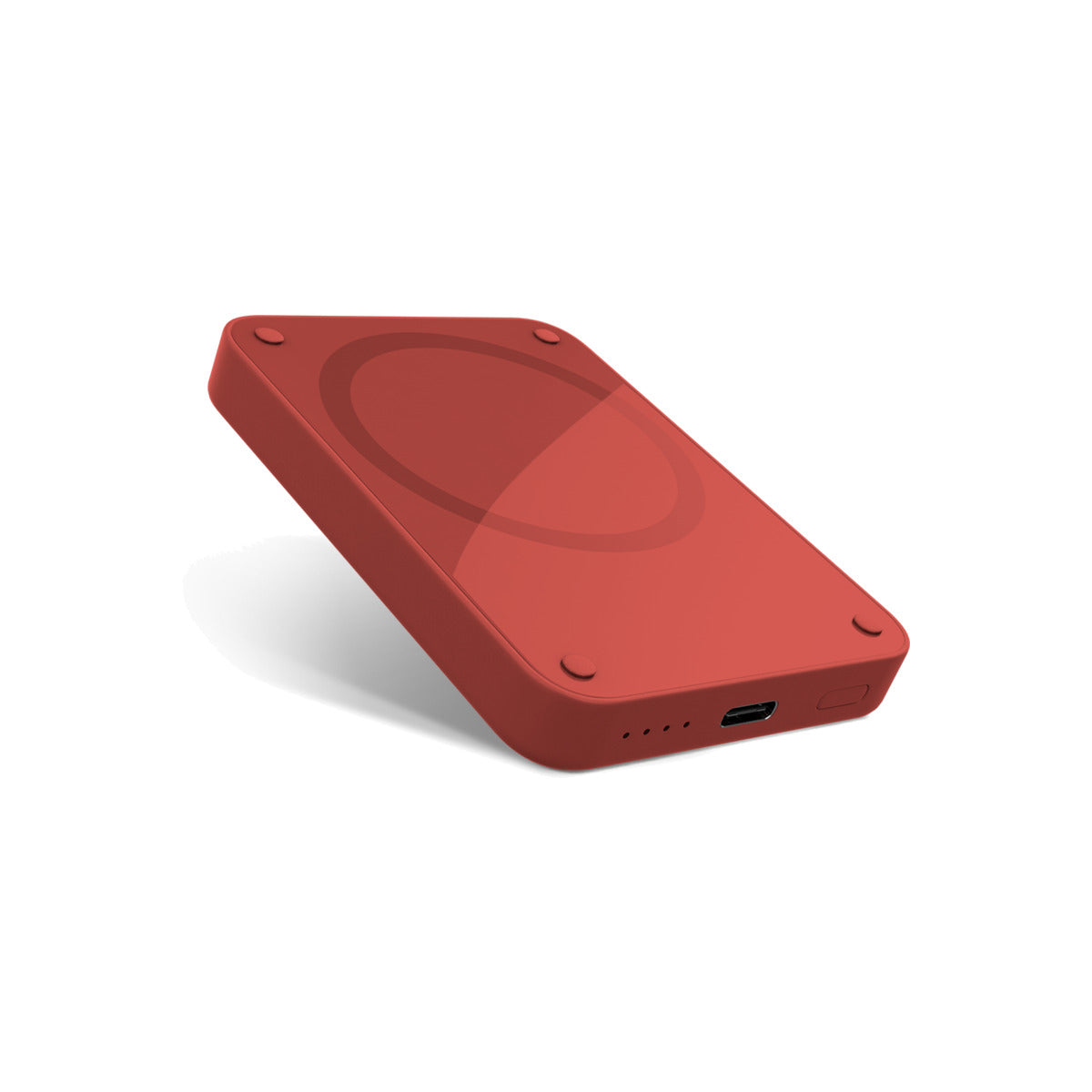 EPICO 4200mAh magnetna polnilna baterija - rdeča - iSTYLE SI
