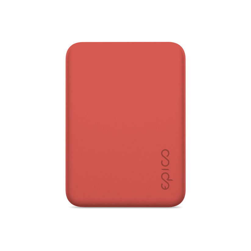 EPICO 4200mAh magnetna polnilna baterija - rdeča - iSTYLE SI