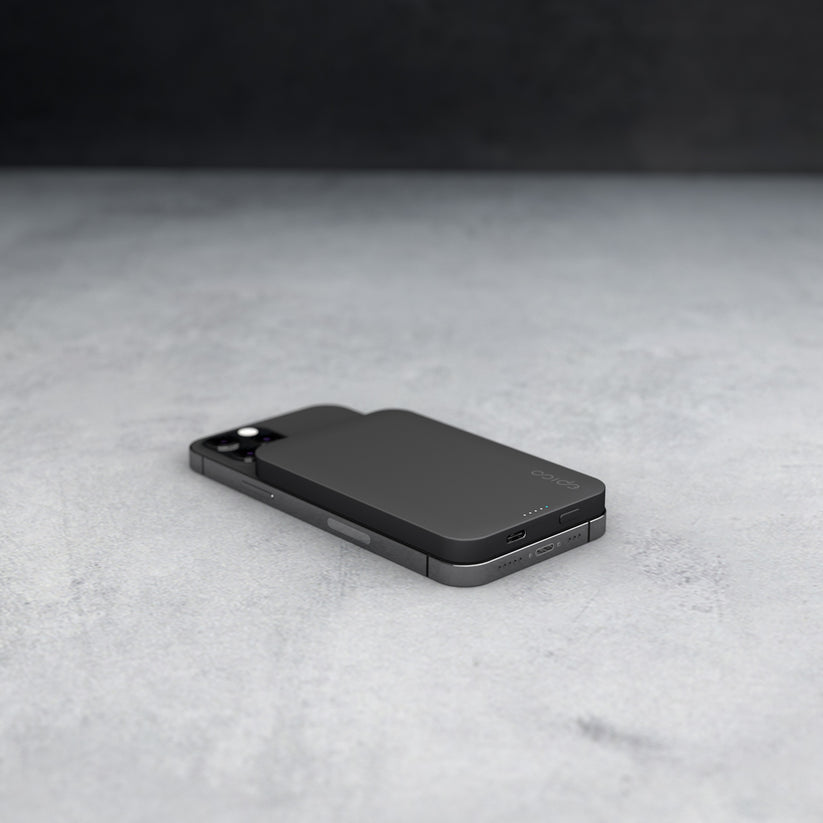 Epico 5000mAh aluminijasta magnetna prenosna baterija - vesoljno siva - iSTYLE SI