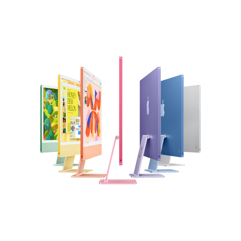 iMac 24: M4 z 8-jedrno CPE in GPE, 16 GB, 512 GB SSD, Gigabit Ethernet - srebrn - iSTYLE SI