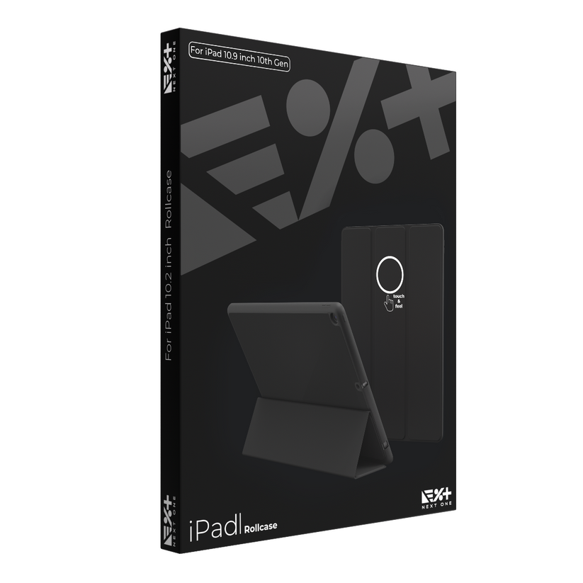 Next One Rollcase ovitek za iPad 10 in iPad A16 - črna - iSTYLE SI