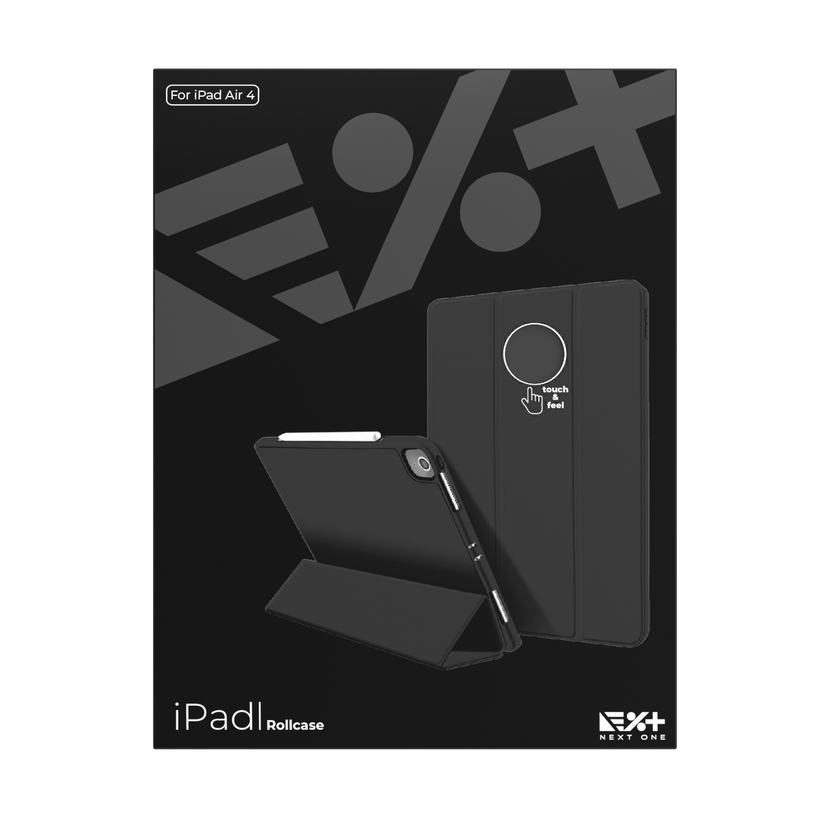 Next One Rollcase ovitek za iPad Air 4 - črna - iSTYLE SI