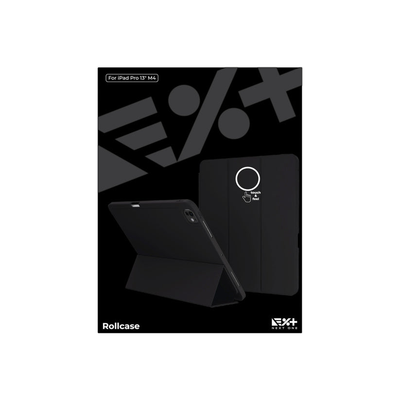 Next One Rollcase ovitek za iPad Pro 13 M4 - črna - iSTYLE SI