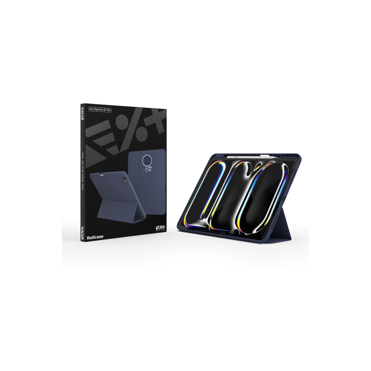 Next One Rollcase ovitek za iPad Pro 13 M4 - modra - iSTYLE SI