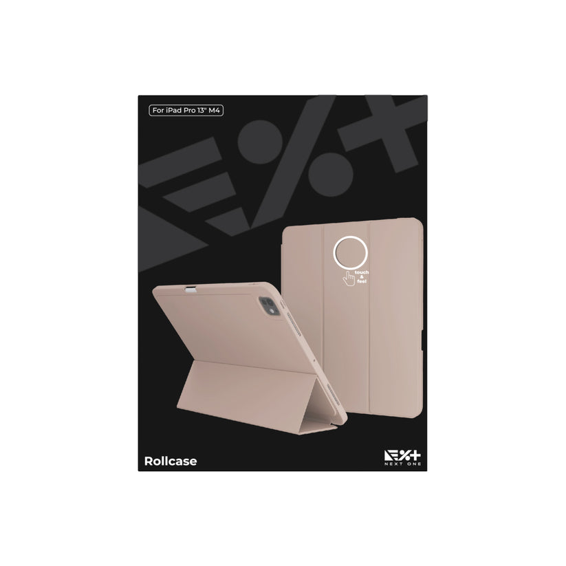 Next One Rollcase ovitek za iPad Pro 13 M4 - roza - iSTYLE SI