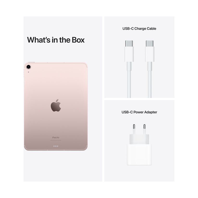 iPad Air (5. generacije): Wi-Fi + Cellular, 64 GB - roza - iSTYLE SI