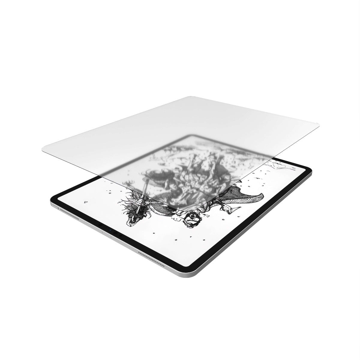 Next One Scribble folija s teksturo papirja za iPad Pro 11 in iPad Air 4/5 - iSTYLE SI
