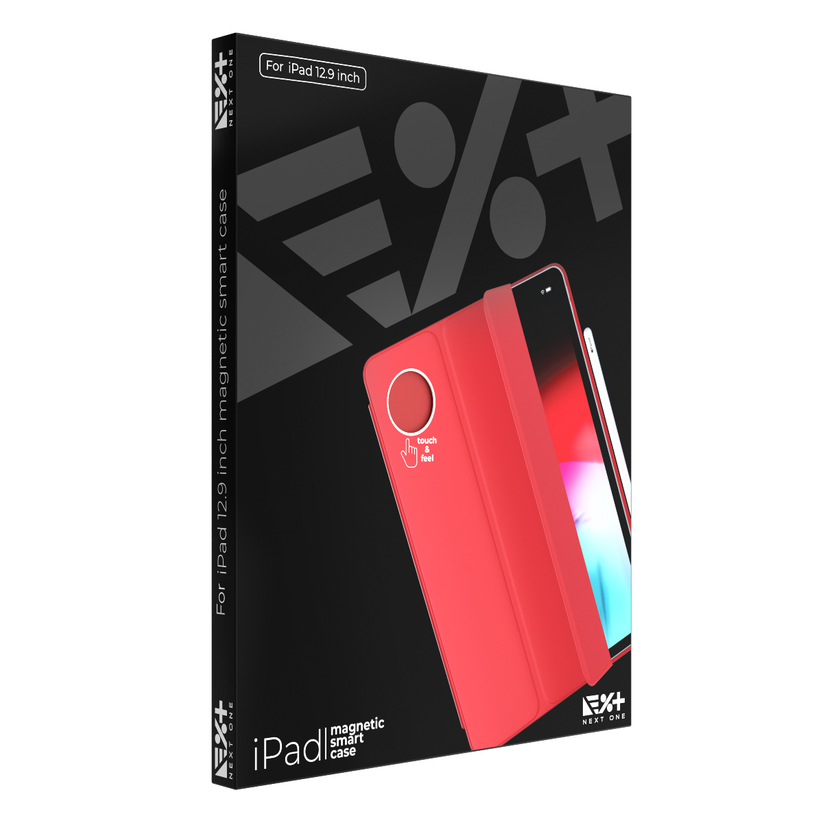 Next One magnetni ovitek za iPad 12.9" - rdeča - iSTYLE SI