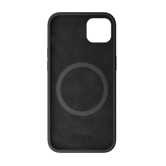 Next One silikonski ovitek za iPhone 14 Plus z Magsafe - črna - iSTYLE SI