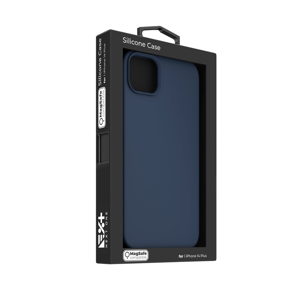 Next One silikonski ovitek za iPhone 14 Plus z Magsafe - modra - iSTYLE SI