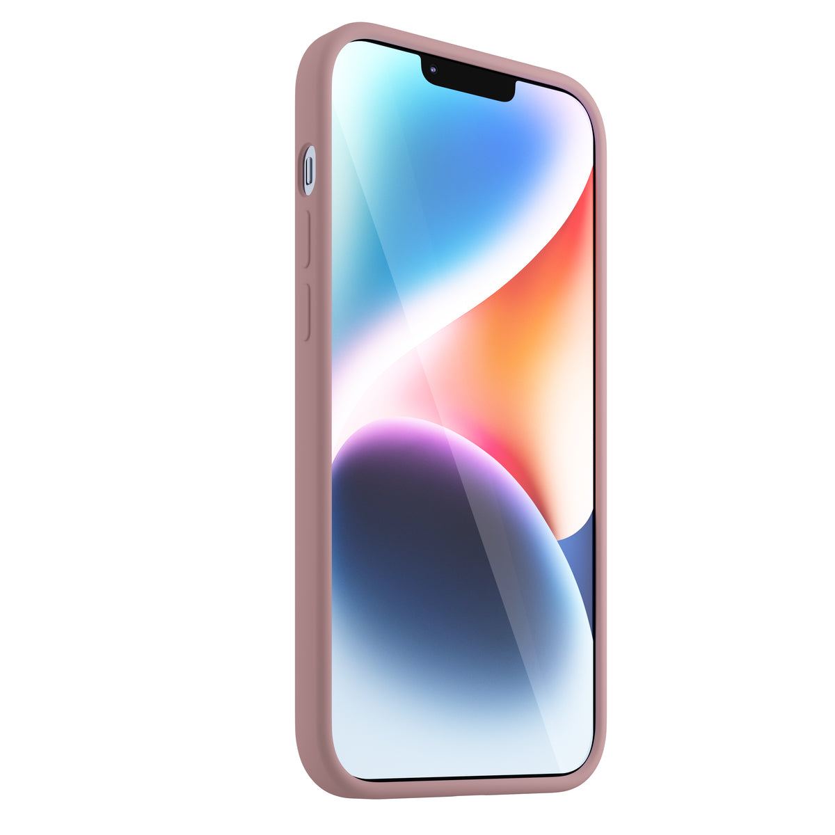 Next One silikonski ovitek za iPhone 14 Plus z Magsafe - roza - iSTYLE SI