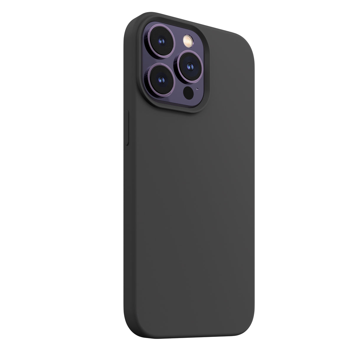 Next One silikonski ovitek za iPhone 14 Pro Max z Magsafe - črna - iSTYLE SI