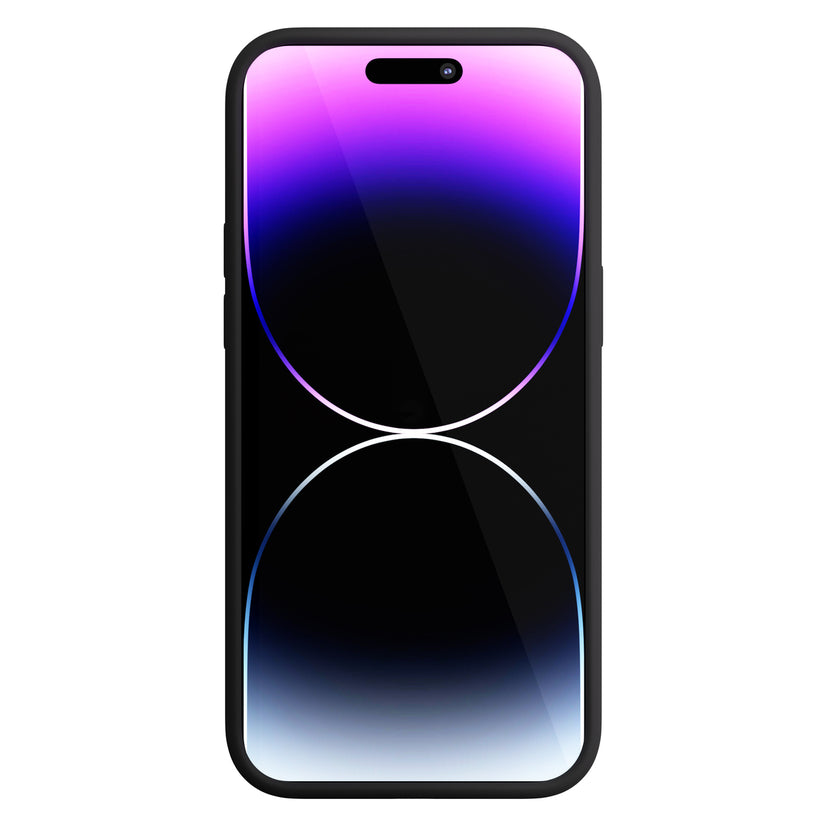 Next One silikonski ovitek za iPhone 14 Pro Max z Magsafe - črna - iSTYLE SI