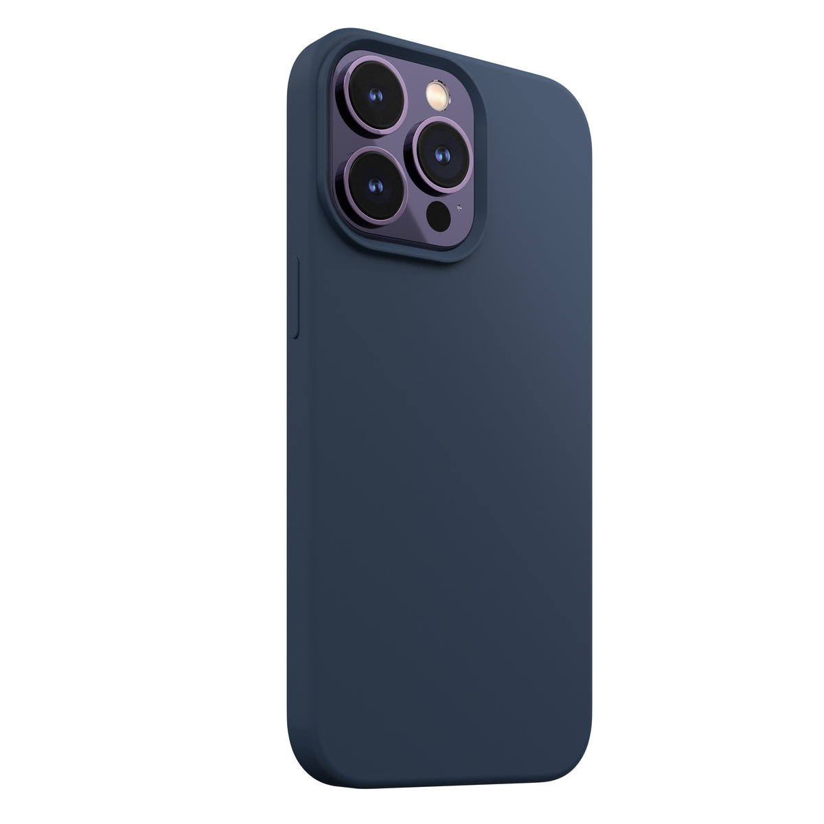 Next One silikonski ovitek za iPhone 14 Pro Max z Magsafe - modra - iSTYLE SI