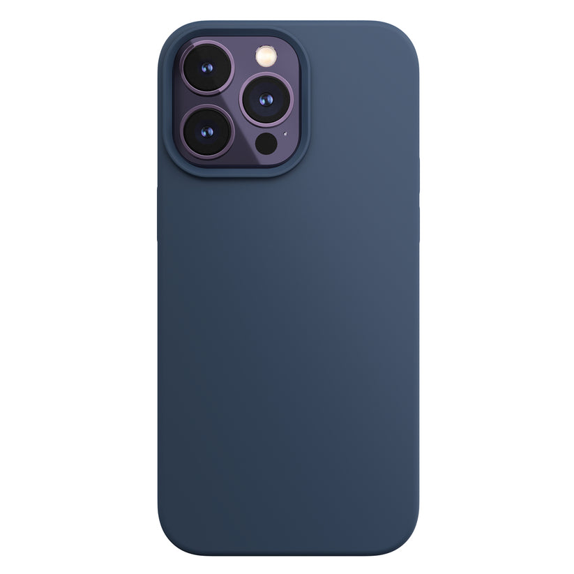 Next One silikonski ovitek za iPhone 14 Pro Max z Magsafe - modra - iSTYLE SI
