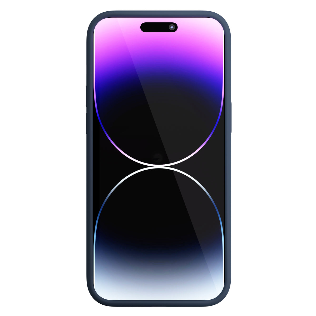 Next One silikonski ovitek za iPhone 14 Pro Max z Magsafe - modra - iSTYLE SI